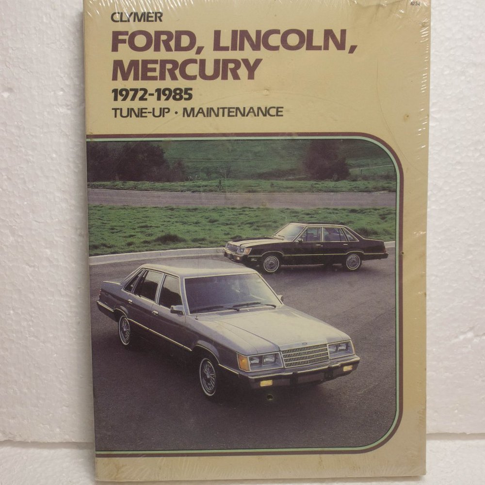 Clymer Ford, Lincoln, Mercury 1972-1985 Tune-up Maintenance Manual New